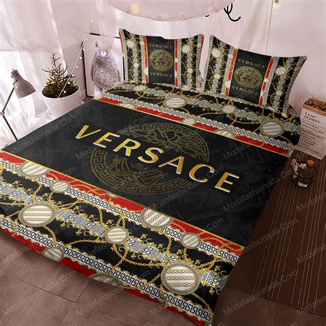 versace bed set king size|versace bedroom furniture set.